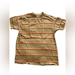 Super Massive Retro Striped T Size L 60s